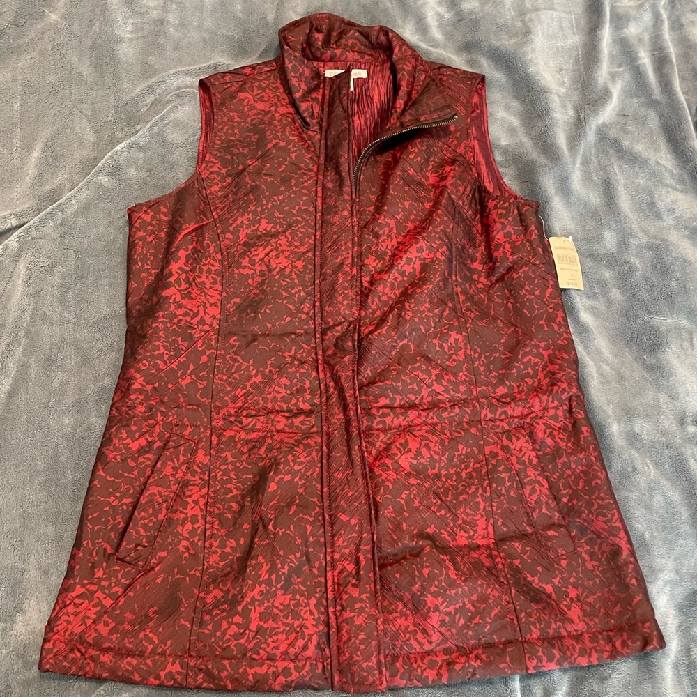 NWT Coldwater Creek Long Puffy Vest